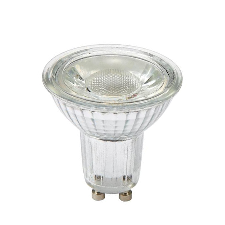 Dimmable Glass gu10 led bulb